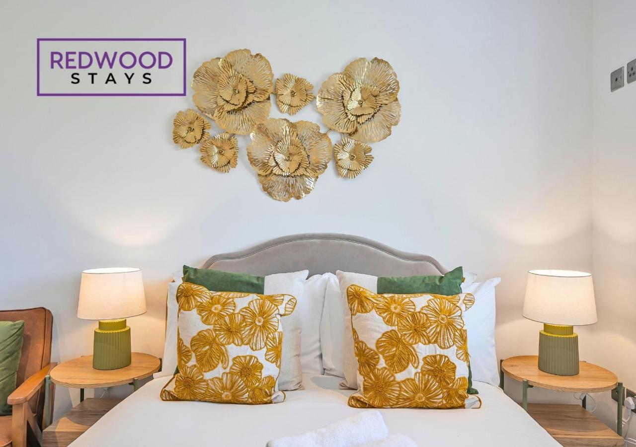 Modern Serviced Apartments For Contractors & Families With Free Parking, Wifi & Netflix By Redwood Stays Basingstoke Eksteriør billede