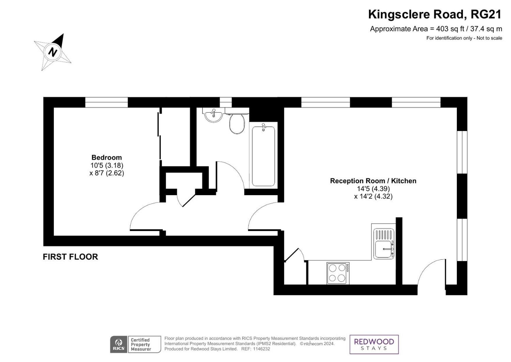 Modern Serviced Apartments For Contractors & Families With Free Parking, Wifi & Netflix By Redwood Stays Basingstoke Eksteriør billede